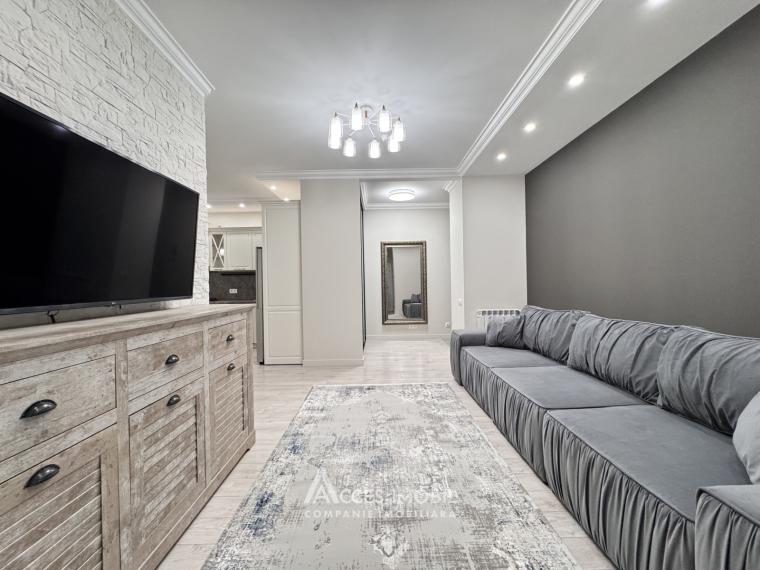 Exfactor! Buiucani, str. Calea Ieșilor, 2 camere + living. Euroreparație!: 4