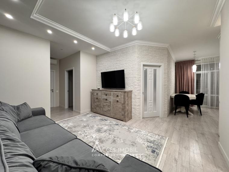 Exfactor! Buiucani, str. Calea Ieșilor, 2 camere + living. Euroreparație!: 5