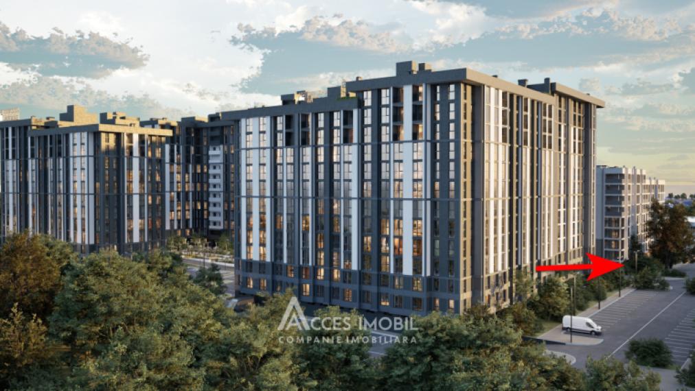 Bloc Nou! Durlești, str. Regina Elizabeta, 2 camere + living. Variantă albă!: 0