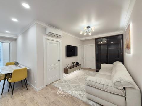 Solomon Construct! str. Jubiliară, Botanica, 3 camere + living! Euroreparație!: 2