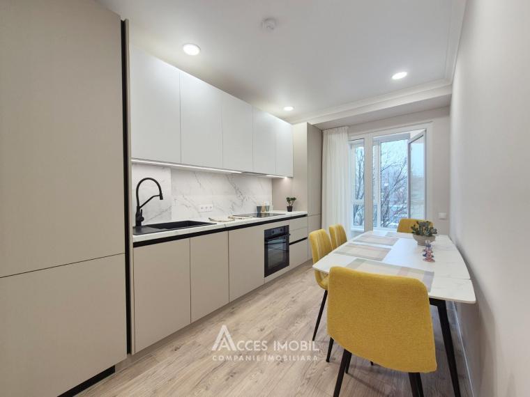 Solomon Construct! str. Jubiliară, Botanica, 3 camere + living! Euroreparație!: 4