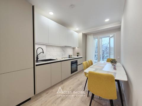 Solomon Construct! str. Jubiliară, Botanica, 3 camere + living! Euroreparație!: 4