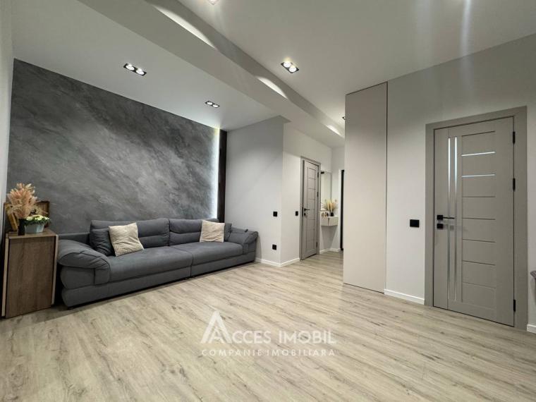 Bloc Nou! Durlești, str. Tudor Vladimirescu, 1 cameră + living. Euroreparație!: 3