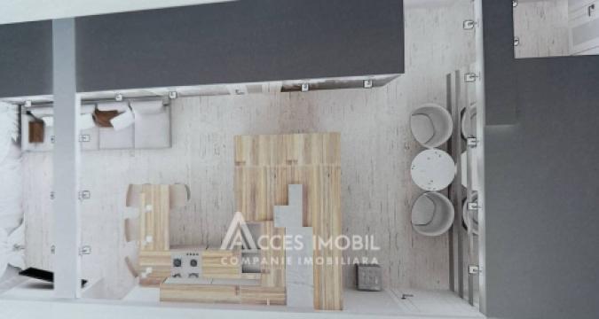 Bloc nou! bd. Mircea cel Bătrân, Ciocana, 2 camere + living. Variantă albă!: 8