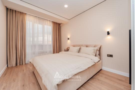 Bloc Nou! str. Cartușa, Durlești, 2 camere + living. Euroreparație!: 7