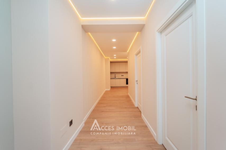 Bloc Nou! str. Cartușa, Durlești, 2 camere + living. Euroreparație!: 12