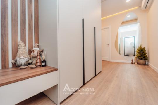 Bloc Nou! str. Cartușa, Durlești, 2 camere + living. Euroreparație!: 14