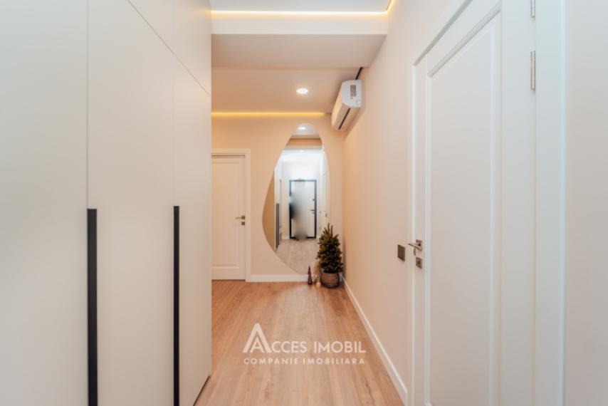 Bloc Nou! str. Cartușa, Durlești, 2 camere + living. Euroreparație!: 16