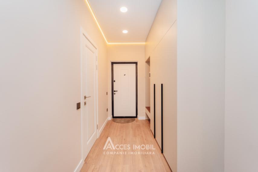 Bloc Nou! str. Cartușa, Durlești, 2 camere + living. Euroreparație!: 17