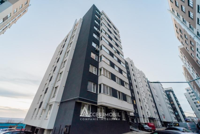 Bloc Nou! str. Cartușa, Durlești, 2 camere + living. Euroreparație!: 22