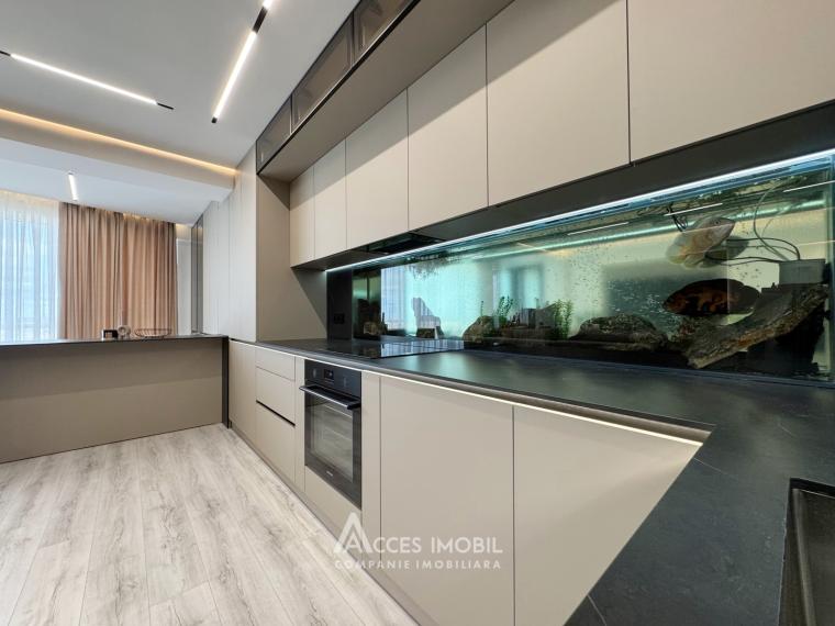 Braus! бул. Мирча чел Бэтрын, Чеканы, 2 комнаты + гостиная. Евроремонт!: 6