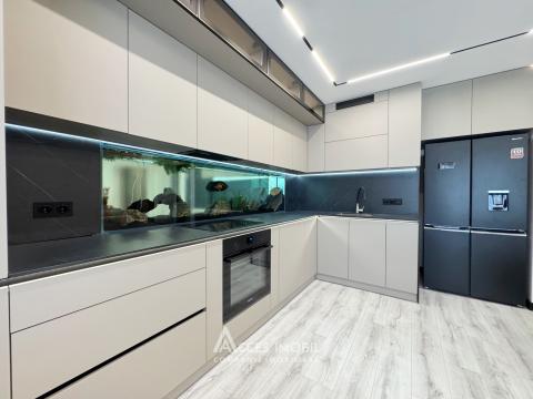 Braus! бул. Мирча чел Бэтрын, Чеканы, 2 комнаты + гостиная. Евроремонт!: 7