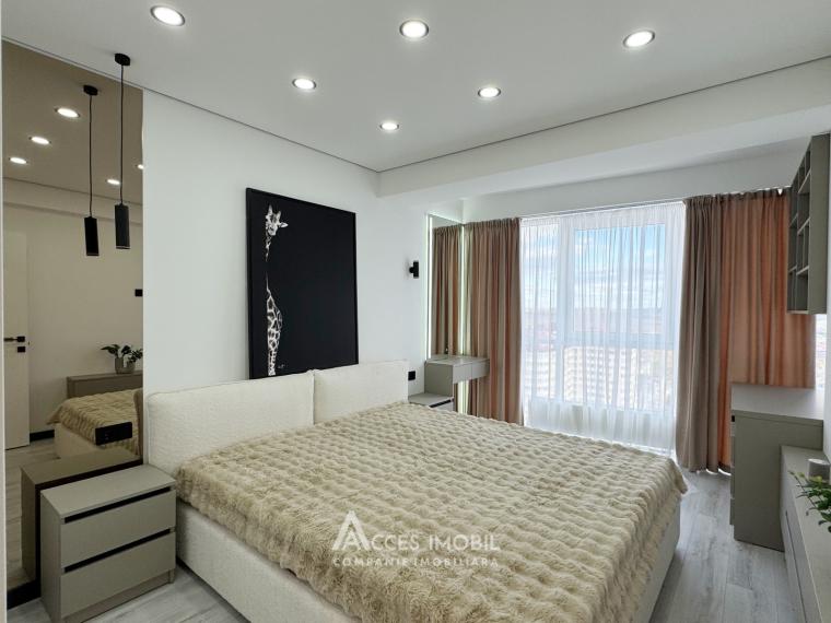 Braus! бул. Мирча чел Бэтрын, Чеканы, 2 комнаты + гостиная. Евроремонт!: 8