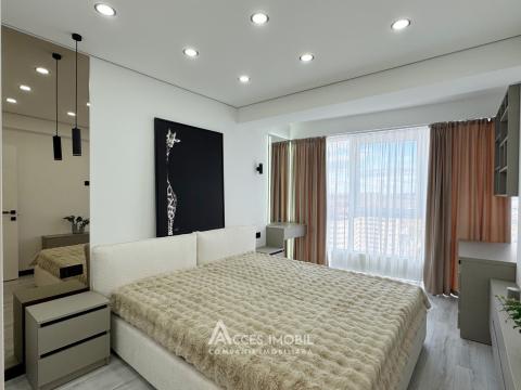 Braus! бул. Мирча чел Бэтрын, Чеканы, 2 комнаты + гостиная. Евроремонт!: 8