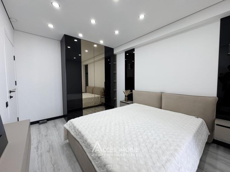 Braus! бул. Мирча чел Бэтрын, Чеканы, 2 комнаты + гостиная. Евроремонт!: 11