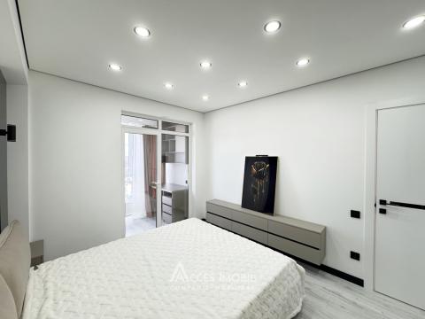 Braus! бул. Мирча чел Бэтрын, Чеканы, 2 комнаты + гостиная. Евроремонт!: 12