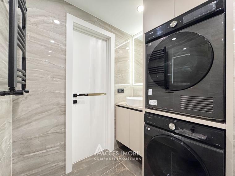 Braus! бул. Мирча чел Бэтрын, Чеканы, 2 комнаты + гостиная. Евроремонт!: 17