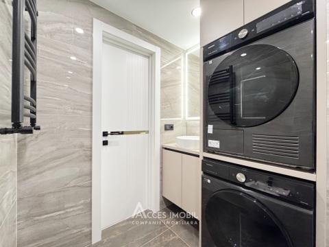 Braus! бул. Мирча чел Бэтрын, Чеканы, 2 комнаты + гостиная. Евроремонт!: 17