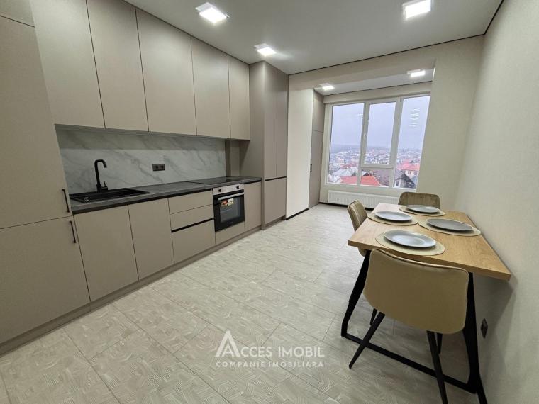 Astercon! Bloc Nou! Dumbrava, str. Durlești, 2 camere + living. Euroreparație!: 4