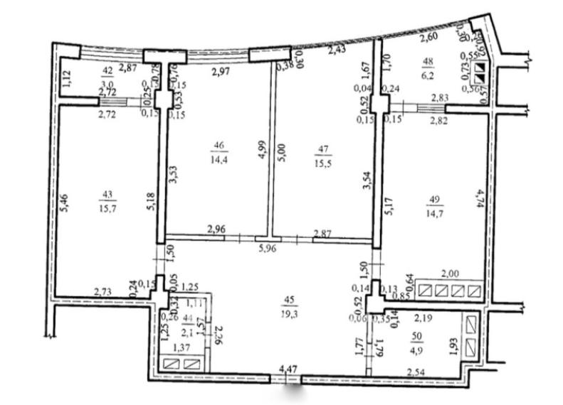 Braus! bd. Mircea cel Bătrân, Ciocana, 3 camere + living. Variantă Albă!: 10