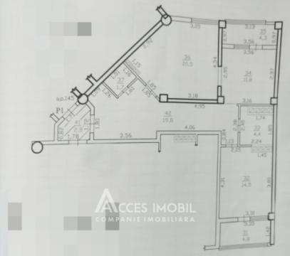 New block! Center, Melestiu street, 2 rooms + living! White Version!: 2