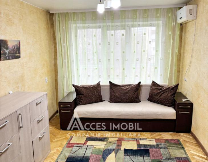 Râșcani, str. Florilor, 1 cameră. Euroreparație! De mijloc!: 2