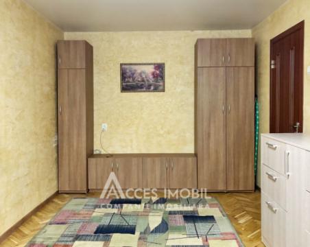 Râșcani, str. Florilor, 1 cameră. Euroreparație! De mijloc!: 3