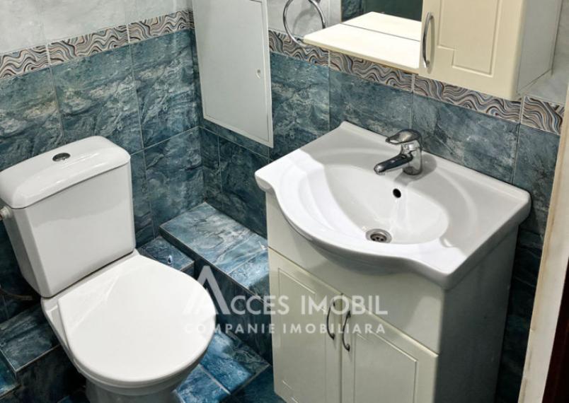 Râșcani, str. Florilor, 1 cameră. Euroreparație! De mijloc!: 4