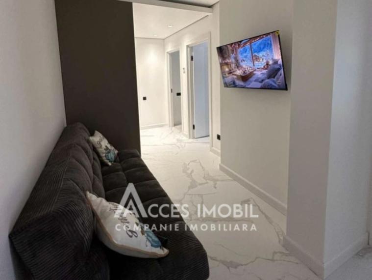 Chirie! Bloc Nou! Buiucani, str. Onisifor Ghibu, 2 camere + living. Euroreparație!: 5