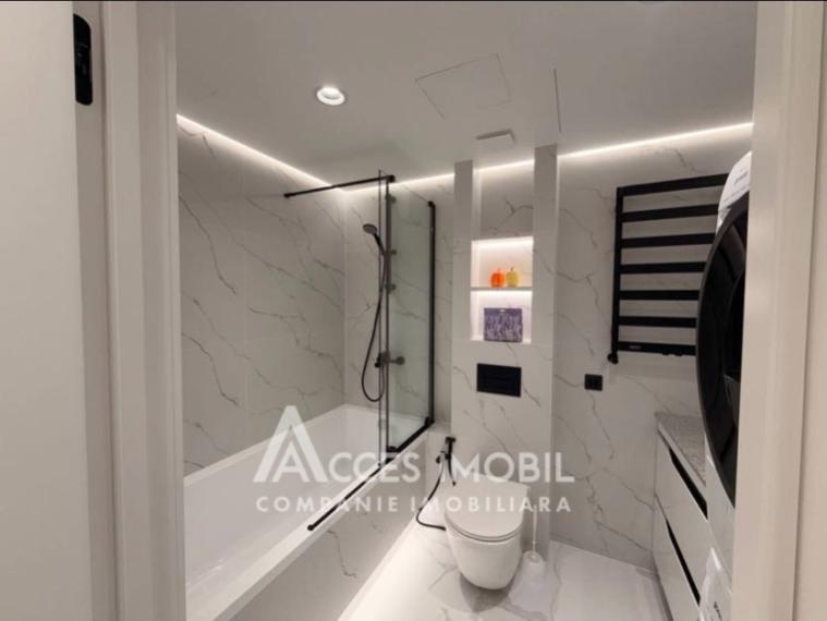 Chirie! Bloc Nou! Buiucani, str. Onisifor Ghibu, 2 camere + living. Euroreparație!: 7