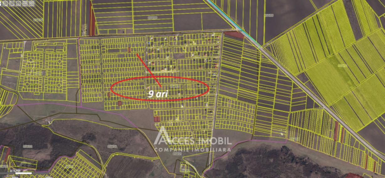 Teren pentru construcții 9 ari! Tohatin, str. Speranței!: 4