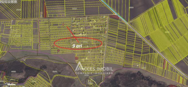 Teren pentru construcții 9 ari! Tohatin, str. Speranței!: 4