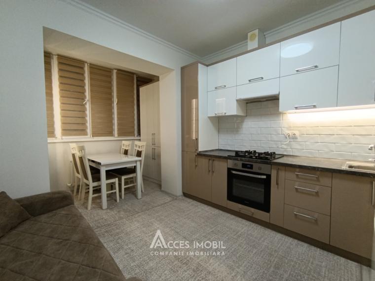 Bloc Nou! str. Cartușa, Durlești, 1 cameră + living. Euroreparație!: 0