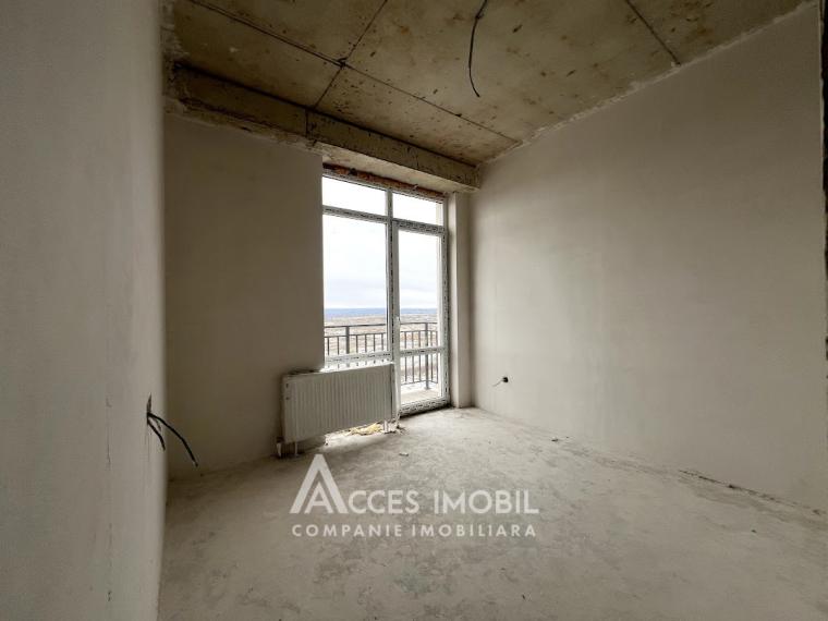 Penthouse! Bloc Nou! Durlești, str. Atelierilor, 2 camere + living! Variantă albă!: 4