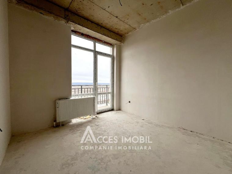 Penthouse! Bloc Nou! Durlești, str. Atelierilor, 2 camere + living! Variantă albă!: 5