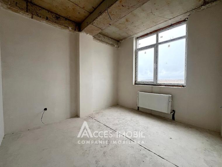 Penthouse! Bloc Nou! Durlești, str. Atelierilor, 2 camere + living! Variantă albă!: 6