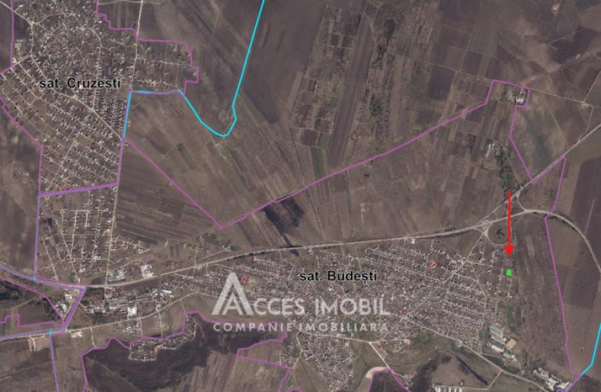 Teren pentru construcții, 10 ari! Budești, str. Arțarului!: 3