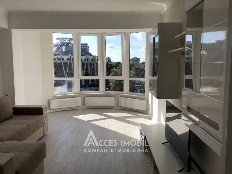 Chirie! Bloc Nou! str. Pietrăriei, Râșcani, 2 camere. Euroreparație!: 3