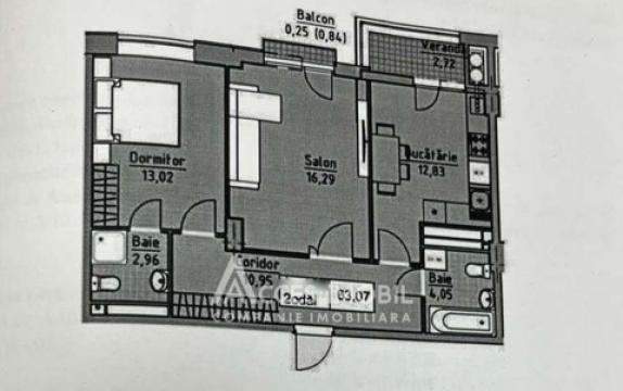 Lagmar! Posta Veche, Ceucari street, 2 rooms. White Version!: 2