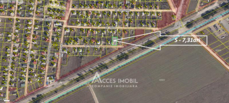 Lot de teren pentru construcții, 7,13 ari! str. Nucarilor, Ciorescu!: 3