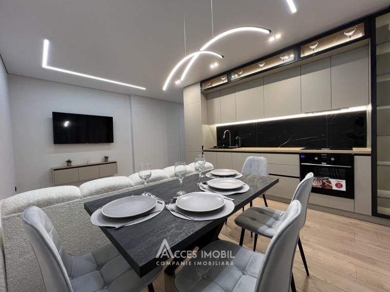 Inamstro! str. Ioana Radu, Buiucani, 2 camere + living. Euroreparație!: 3