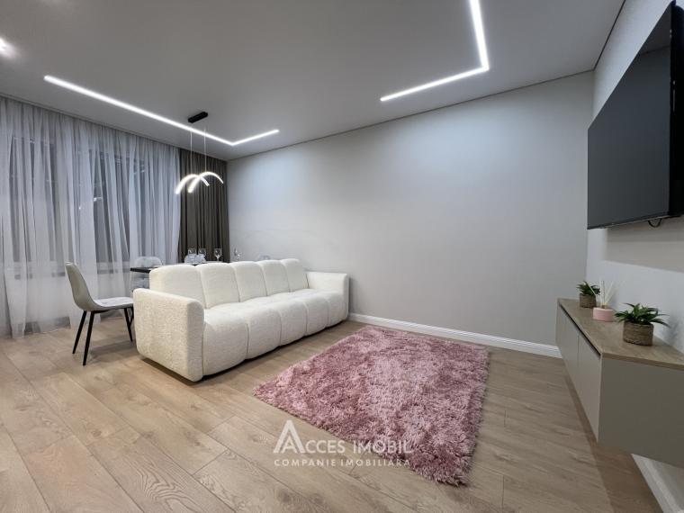 Inamstro! str. Ioana Radu, Buiucani, 2 camere + living. Euroreparație!: 4