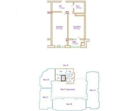 IsraGrup! Bloc Nou! Durlești, str. Cartușa, 1 cameră. Variantă albă!: 1