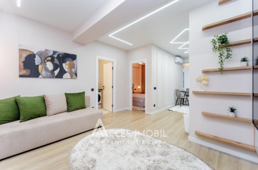 Chirie! str. Calea Ieșilor, Sculeni, 1 cameră + living. Euroreparație!: 7