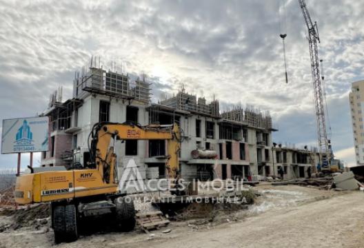 Nicons! Bloc Nou! Durlești, str. Cartușa, 1 cameră + living. Variantă albă!: 1