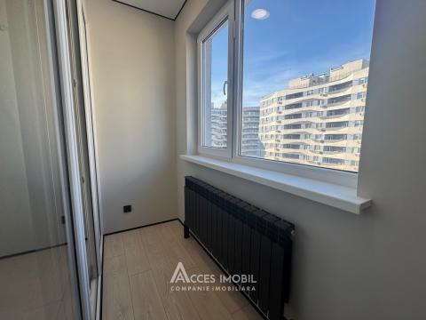 Bloc Nou! Centru, str. Carierei, 1 cameră + living. Euroreparație!: 10