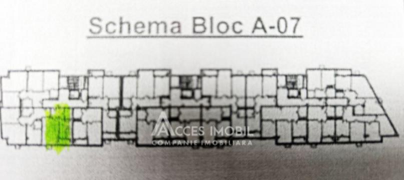 Lagmar! str. Ceucari, Poșta Veche, 1 cameră + living. Variantă albă!: 2