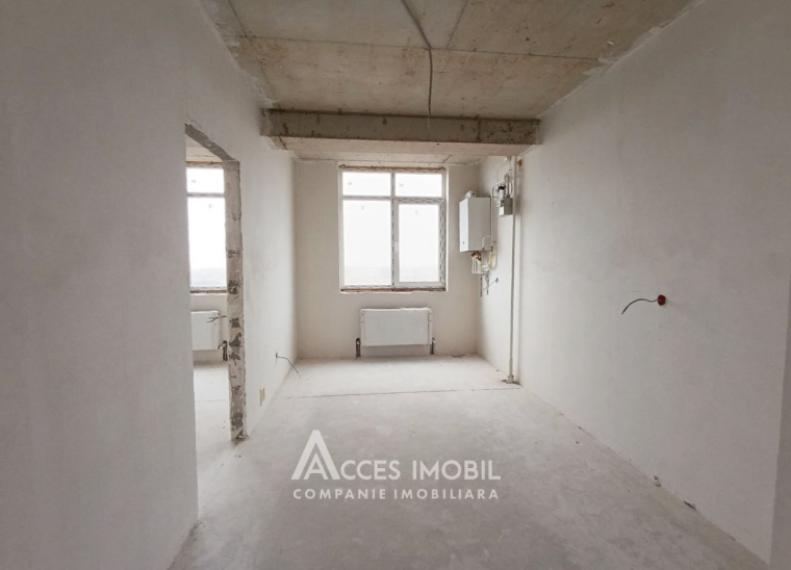 Penthouse! Bloc Nou! Durlești, str. Atelierilor, 2 camere + living! Variantă albă!: 2