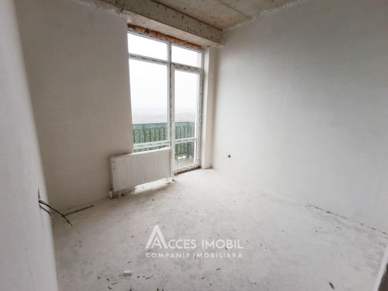 Penthouse! Bloc Nou! Durlești, str. Atelierilor, 2 camere + living! Variantă albă!: 4