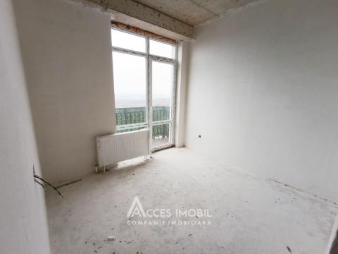 Penthouse! Bloc Nou! Durlești, str. Atelierilor, 2 camere + living! Variantă albă!: 4